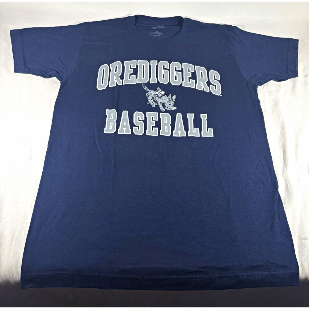 Colorado Mines Orediggers Baseball Tee M Camp David